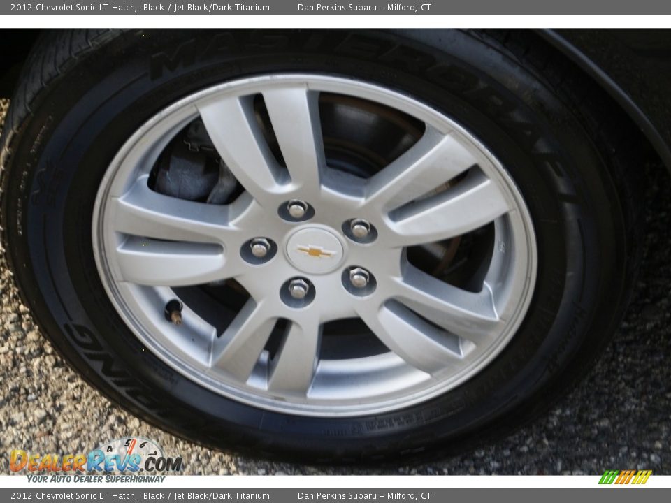 2012 Chevrolet Sonic LT Hatch Black / Jet Black/Dark Titanium Photo #18