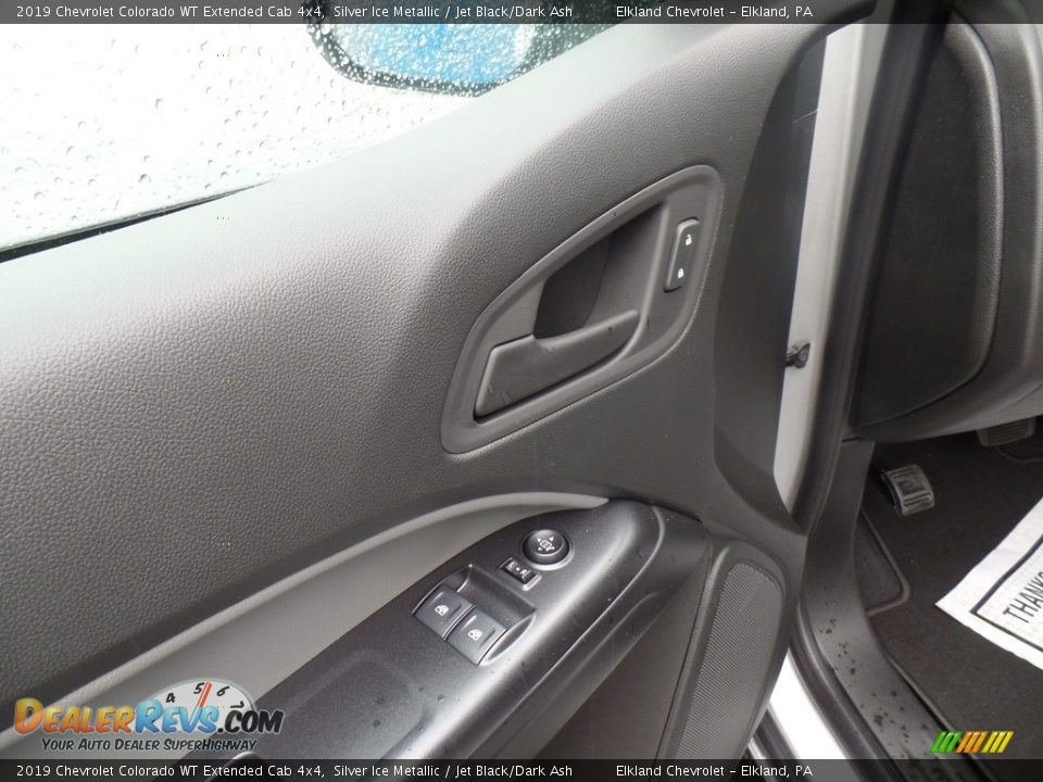 2019 Chevrolet Colorado WT Extended Cab 4x4 Silver Ice Metallic / Jet Black/Dark Ash Photo #13