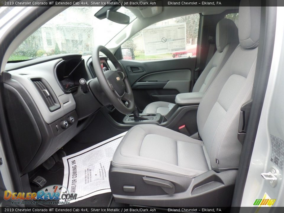 2019 Chevrolet Colorado WT Extended Cab 4x4 Silver Ice Metallic / Jet Black/Dark Ash Photo #14