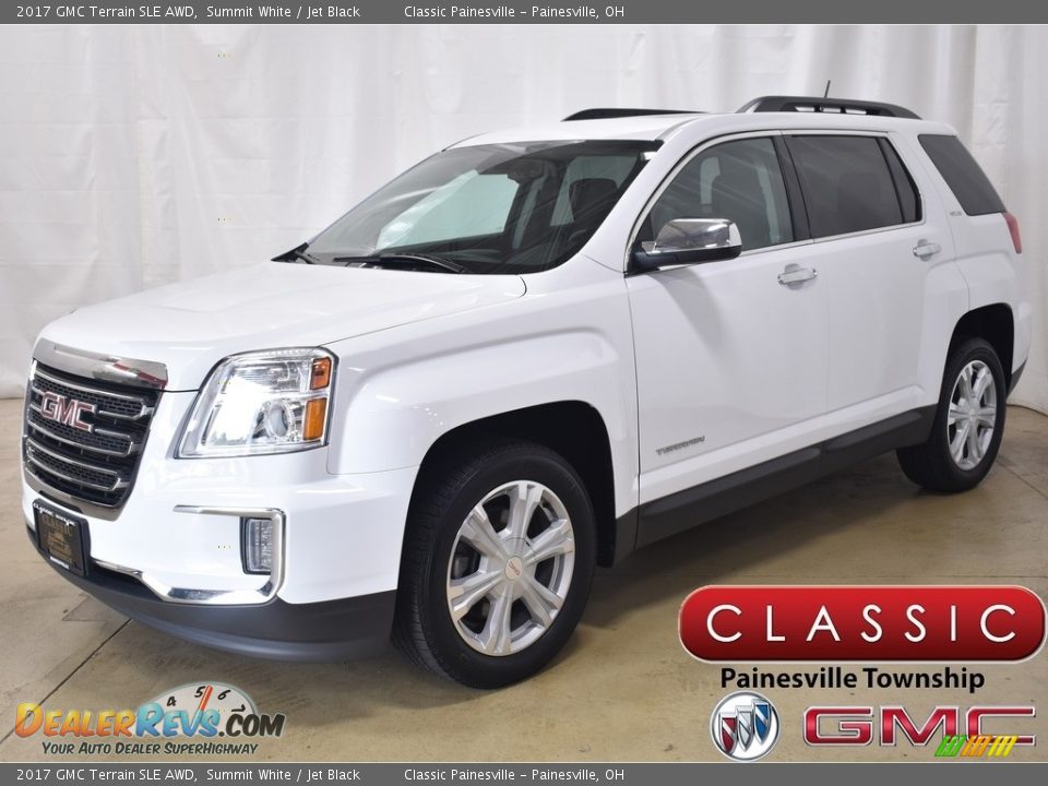 2017 GMC Terrain SLE AWD Summit White / Jet Black Photo #1