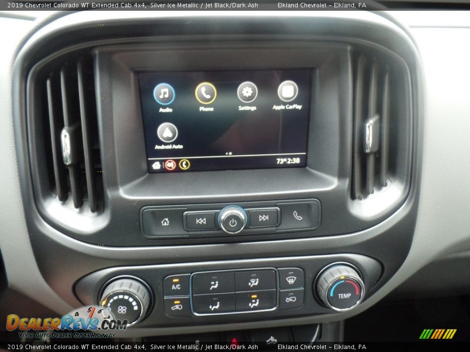 2019 Chevrolet Colorado WT Extended Cab 4x4 Silver Ice Metallic / Jet Black/Dark Ash Photo #19