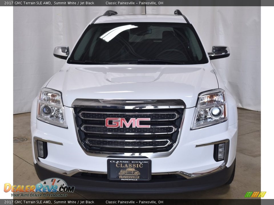 2017 GMC Terrain SLE AWD Summit White / Jet Black Photo #4