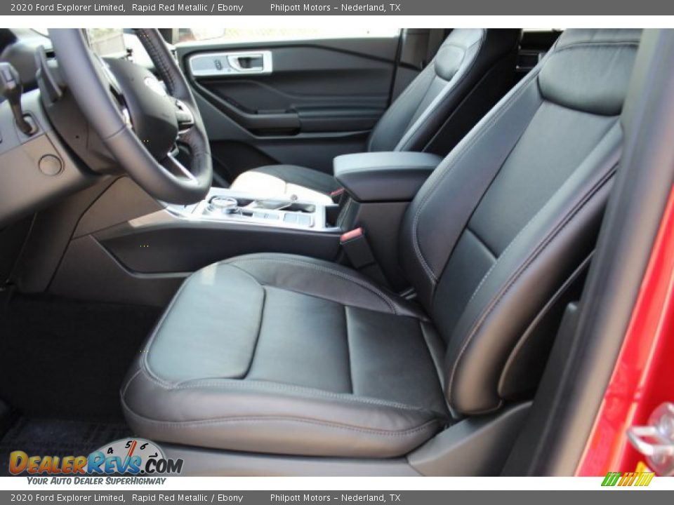 2020 Ford Explorer Limited Rapid Red Metallic / Ebony Photo #10