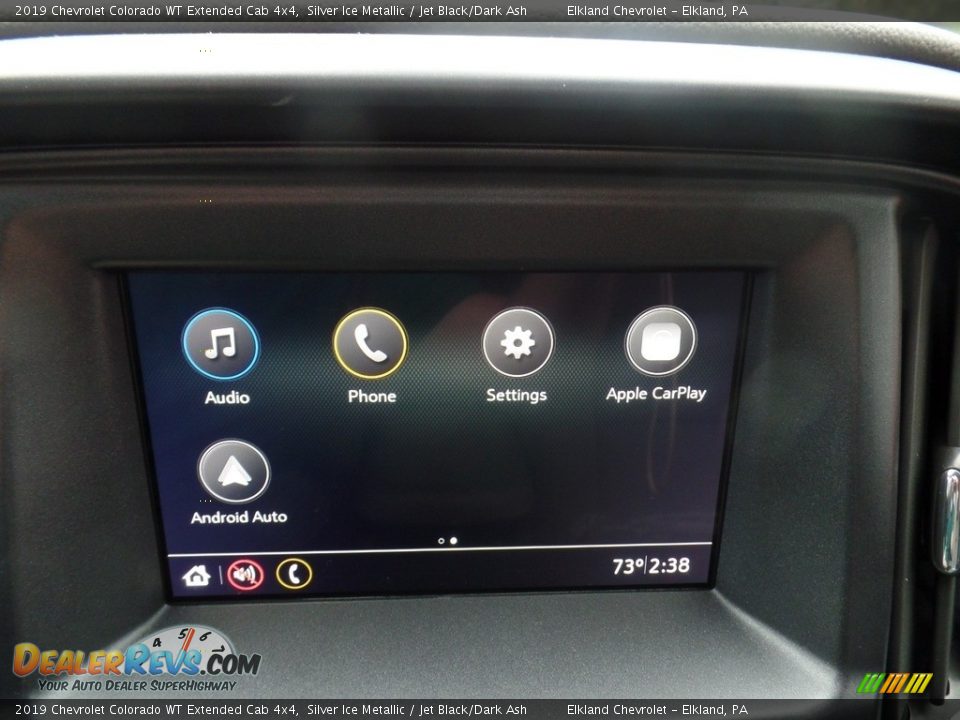 2019 Chevrolet Colorado WT Extended Cab 4x4 Silver Ice Metallic / Jet Black/Dark Ash Photo #20