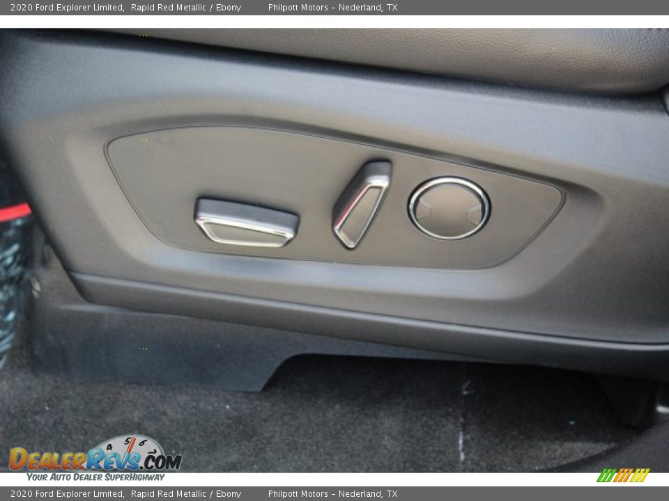 2020 Ford Explorer Limited Rapid Red Metallic / Ebony Photo #11