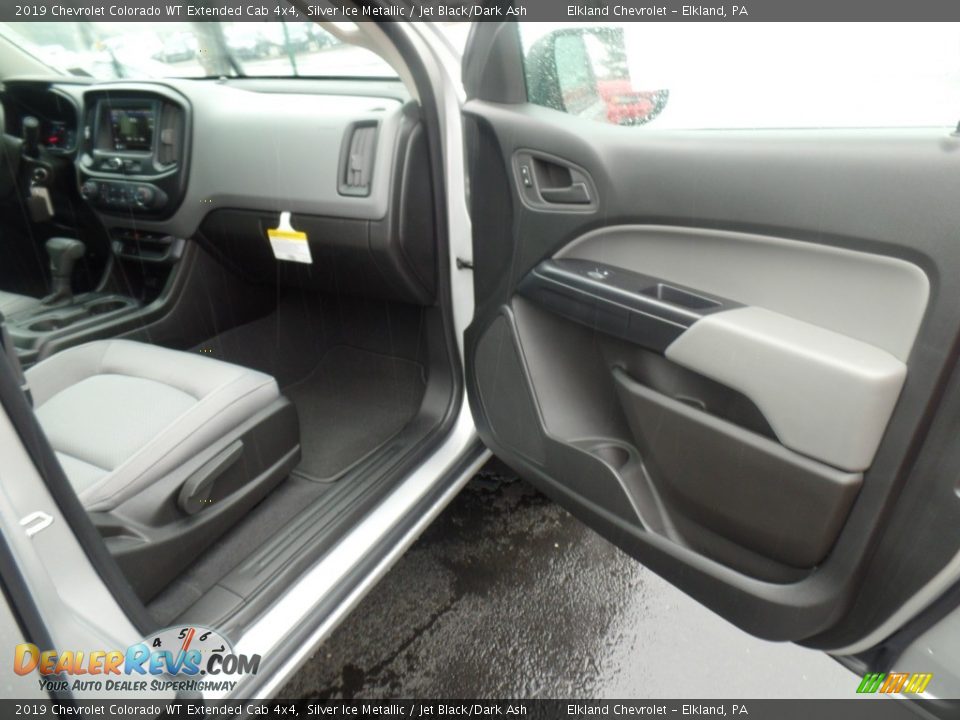 2019 Chevrolet Colorado WT Extended Cab 4x4 Silver Ice Metallic / Jet Black/Dark Ash Photo #26
