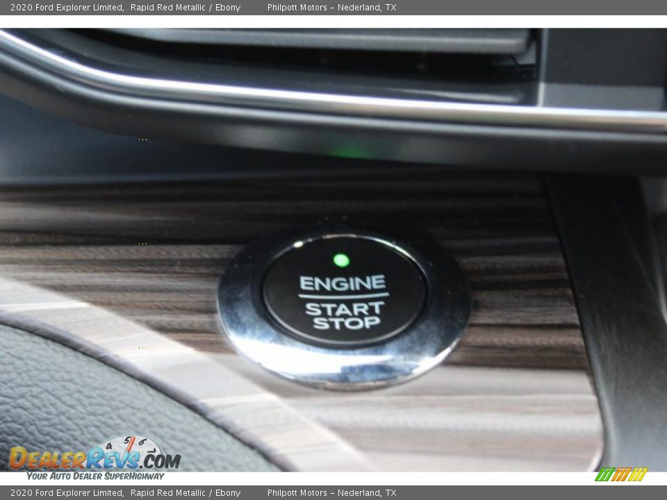 2020 Ford Explorer Limited Rapid Red Metallic / Ebony Photo #18