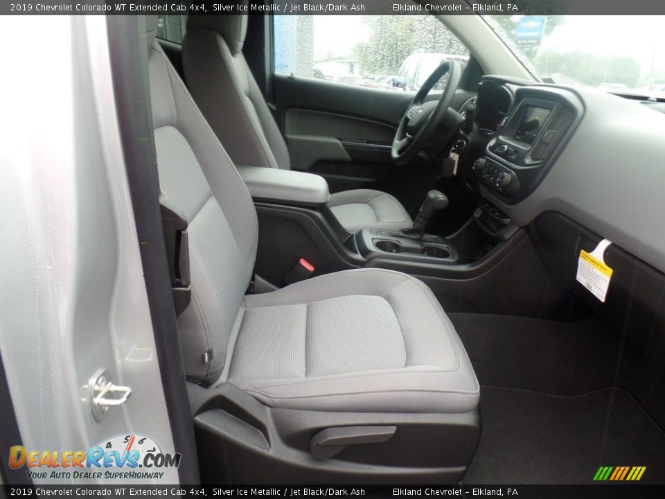 2019 Chevrolet Colorado WT Extended Cab 4x4 Silver Ice Metallic / Jet Black/Dark Ash Photo #27