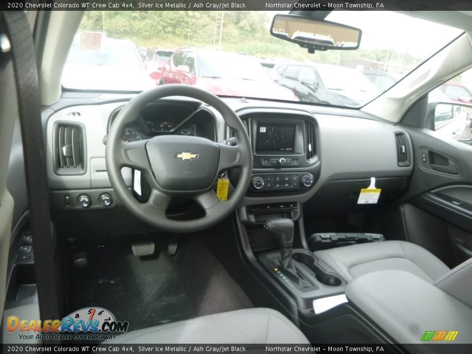 2020 Chevrolet Colorado WT Crew Cab 4x4 Silver Ice Metallic / Ash Gray/Jet Black Photo #13