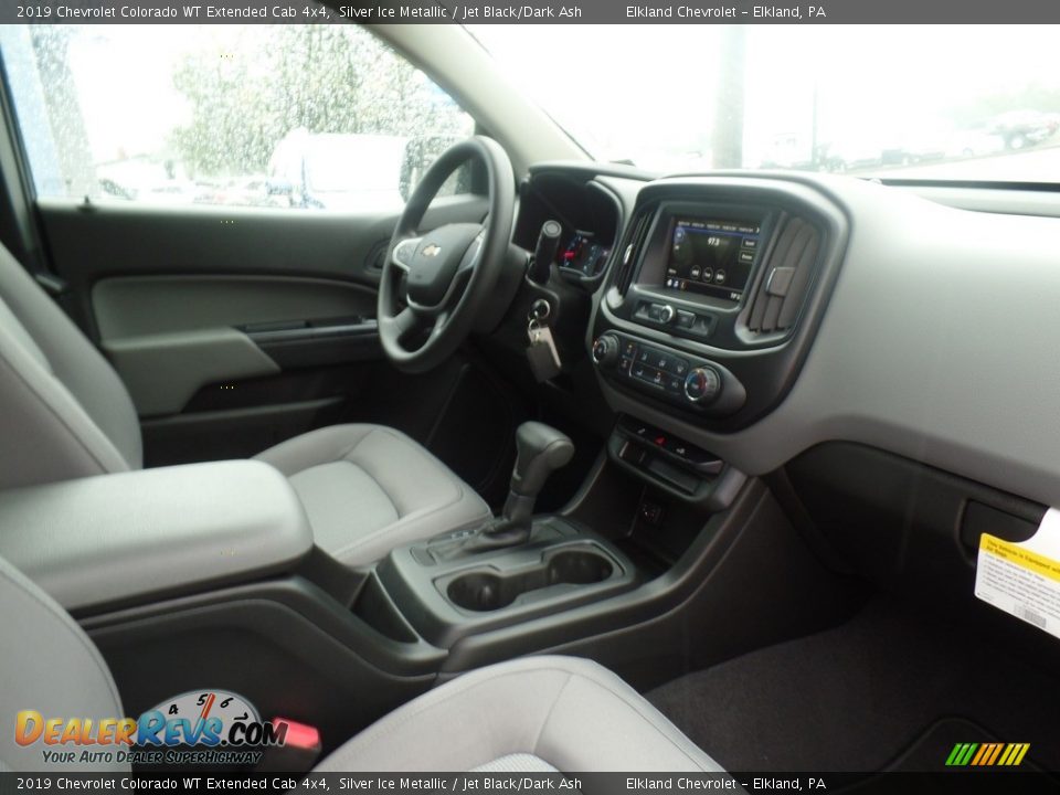 2019 Chevrolet Colorado WT Extended Cab 4x4 Silver Ice Metallic / Jet Black/Dark Ash Photo #28