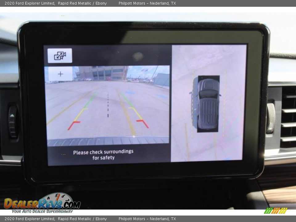 2020 Ford Explorer Limited Rapid Red Metallic / Ebony Photo #19