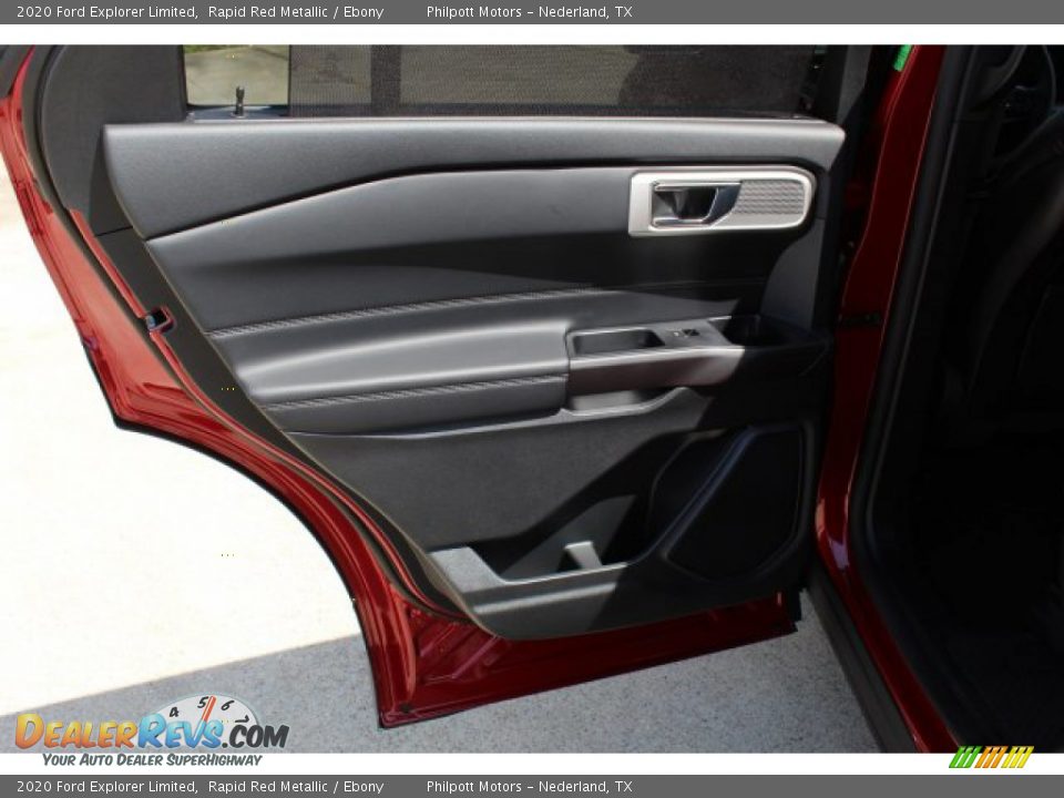 2020 Ford Explorer Limited Rapid Red Metallic / Ebony Photo #20