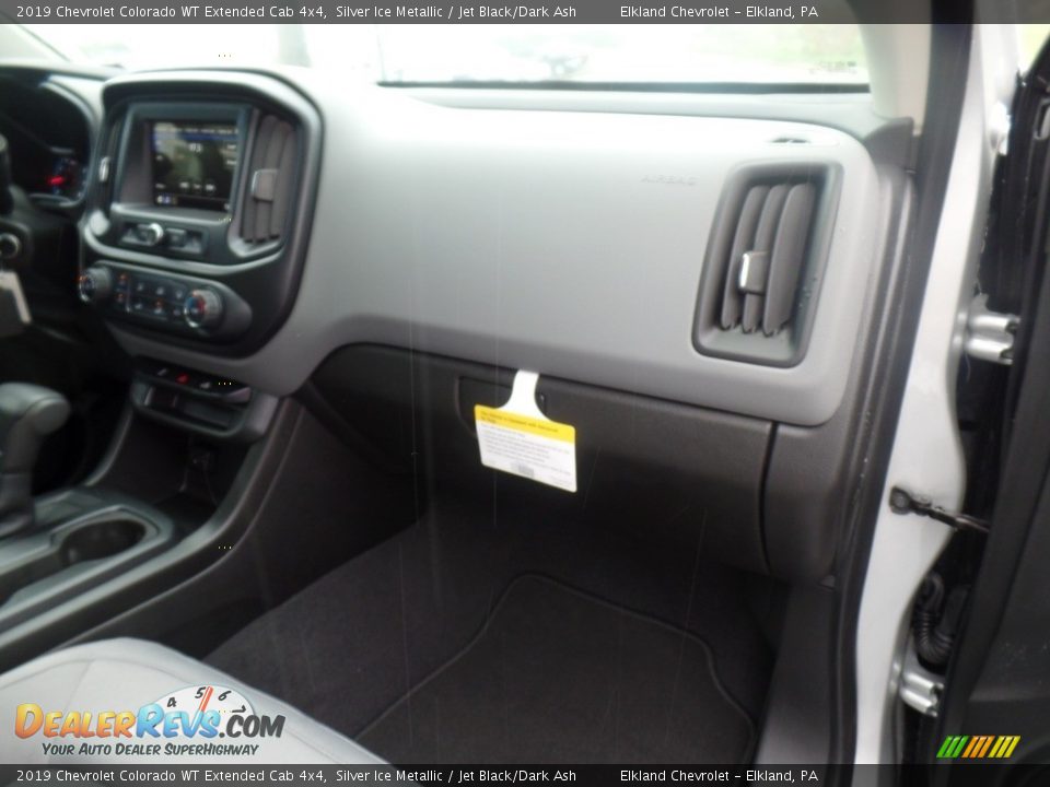 2019 Chevrolet Colorado WT Extended Cab 4x4 Silver Ice Metallic / Jet Black/Dark Ash Photo #29