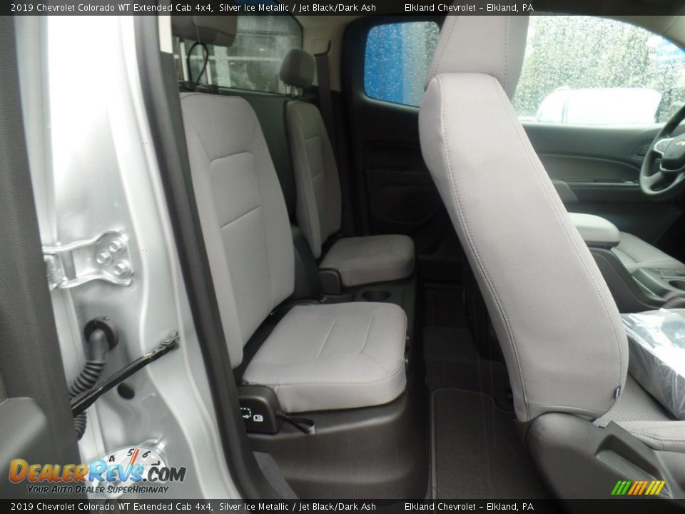 2019 Chevrolet Colorado WT Extended Cab 4x4 Silver Ice Metallic / Jet Black/Dark Ash Photo #30