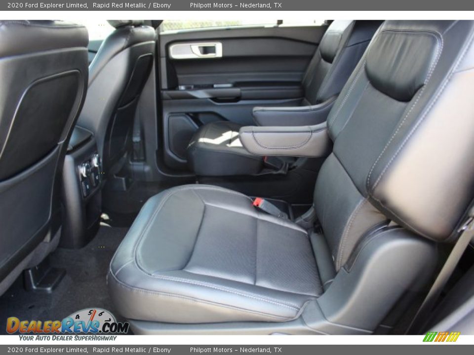 2020 Ford Explorer Limited Rapid Red Metallic / Ebony Photo #21
