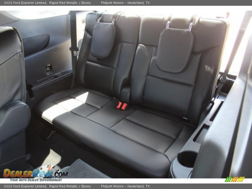 2020 Ford Explorer Limited Rapid Red Metallic / Ebony Photo #24