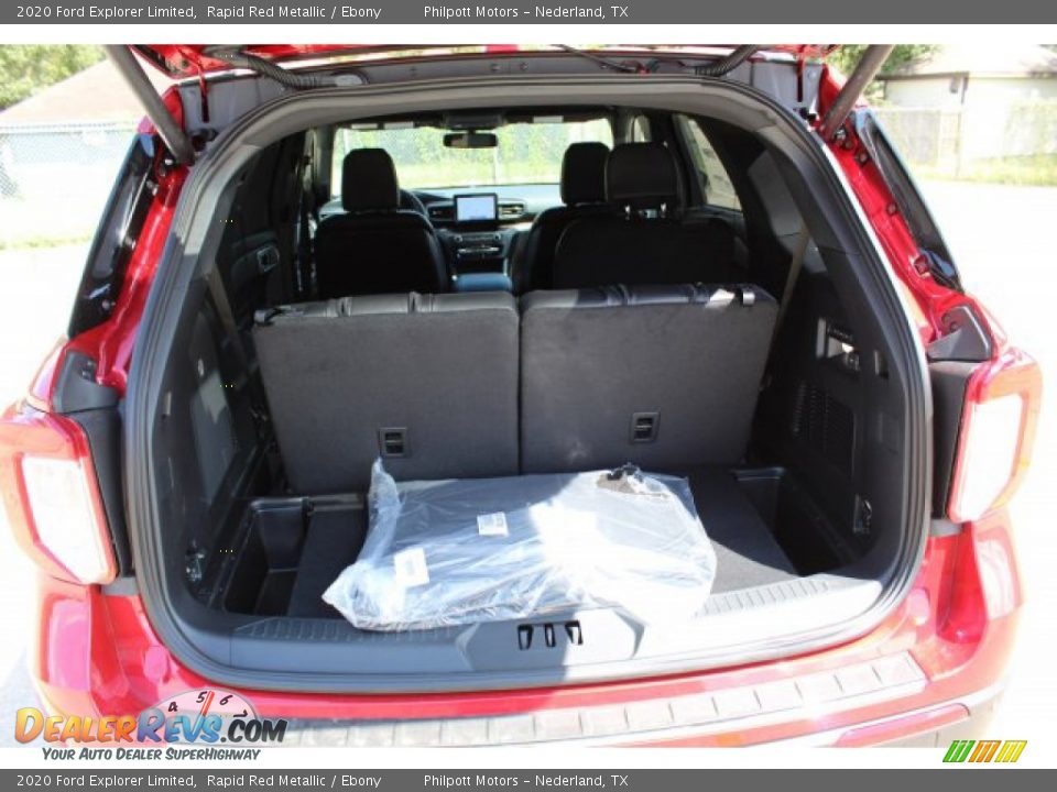 2020 Ford Explorer Limited Rapid Red Metallic / Ebony Photo #25