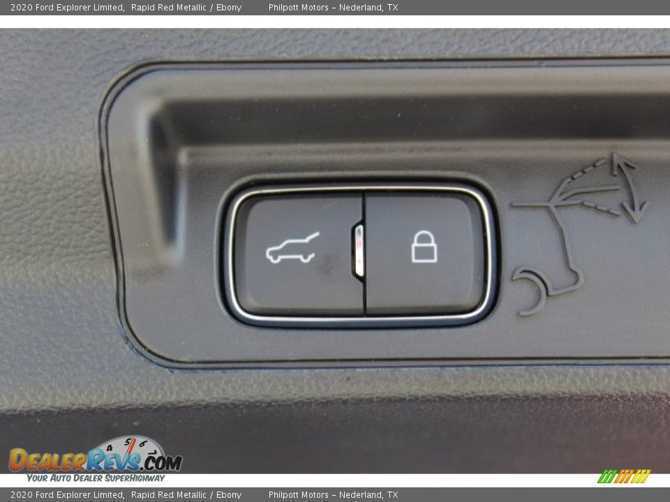 2020 Ford Explorer Limited Rapid Red Metallic / Ebony Photo #26