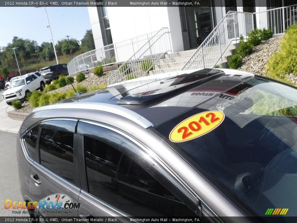 2012 Honda CR-V EX-L 4WD Urban Titanium Metallic / Black Photo #4