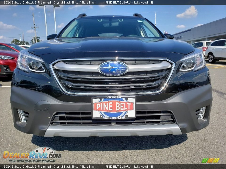 2020 Subaru Outback 2.5i Limited Crystal Black Silica / Slate Black Photo #2