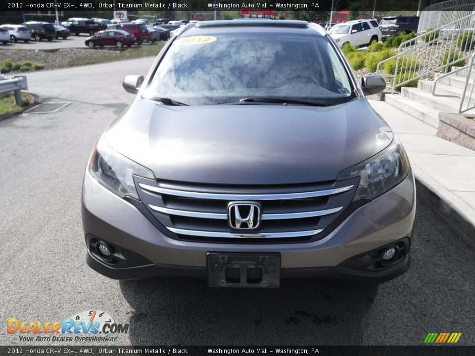 2012 Honda CR-V EX-L 4WD Urban Titanium Metallic / Black Photo #5
