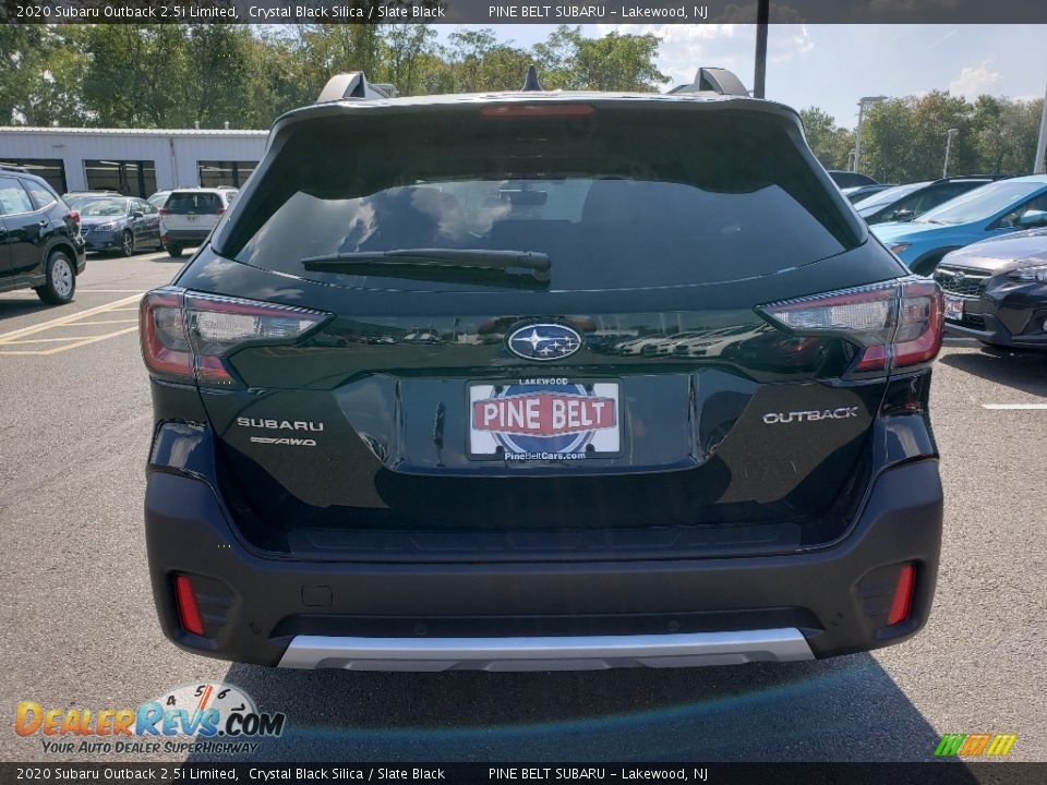 2020 Subaru Outback 2.5i Limited Crystal Black Silica / Slate Black Photo #5