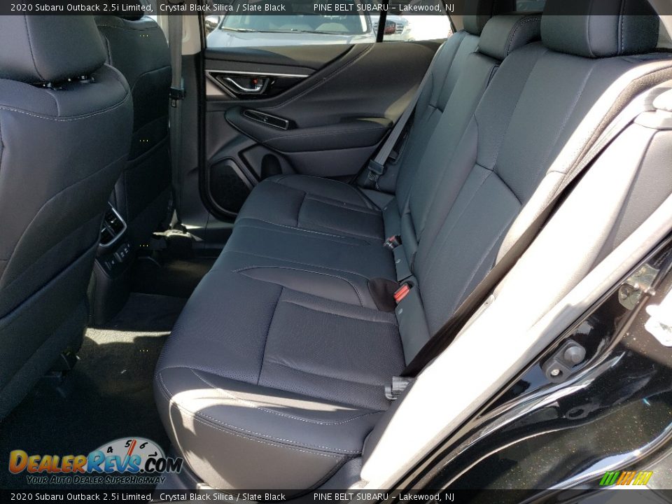 2020 Subaru Outback 2.5i Limited Crystal Black Silica / Slate Black Photo #6