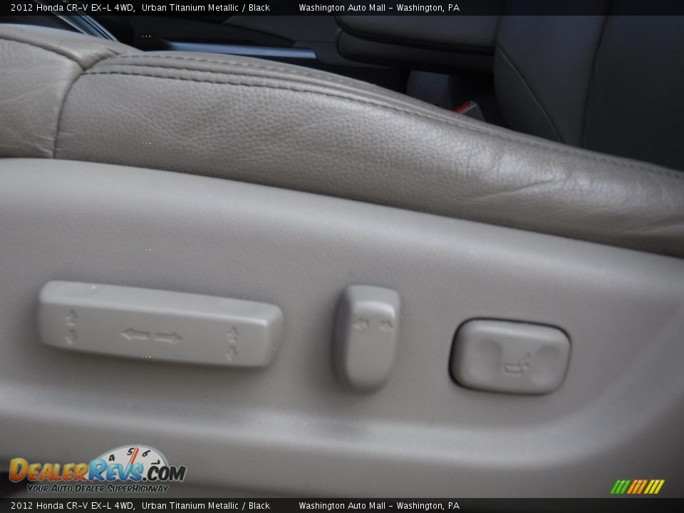 2012 Honda CR-V EX-L 4WD Urban Titanium Metallic / Black Photo #13