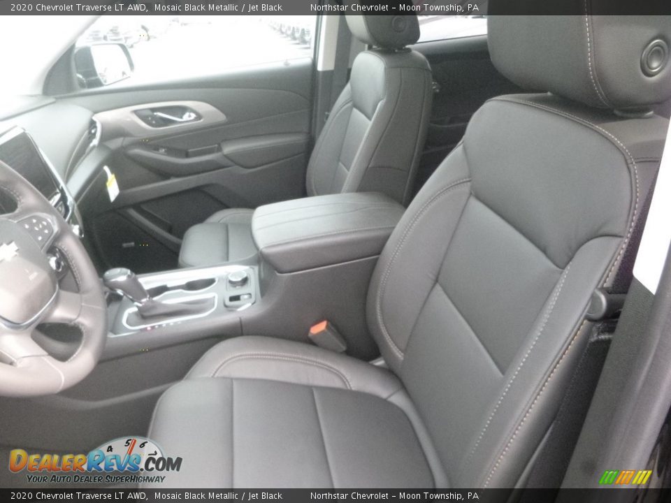 2020 Chevrolet Traverse LT AWD Mosaic Black Metallic / Jet Black Photo #15
