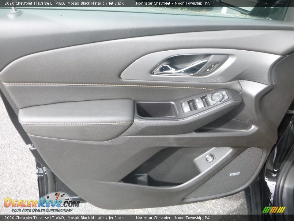 2020 Chevrolet Traverse LT AWD Mosaic Black Metallic / Jet Black Photo #16