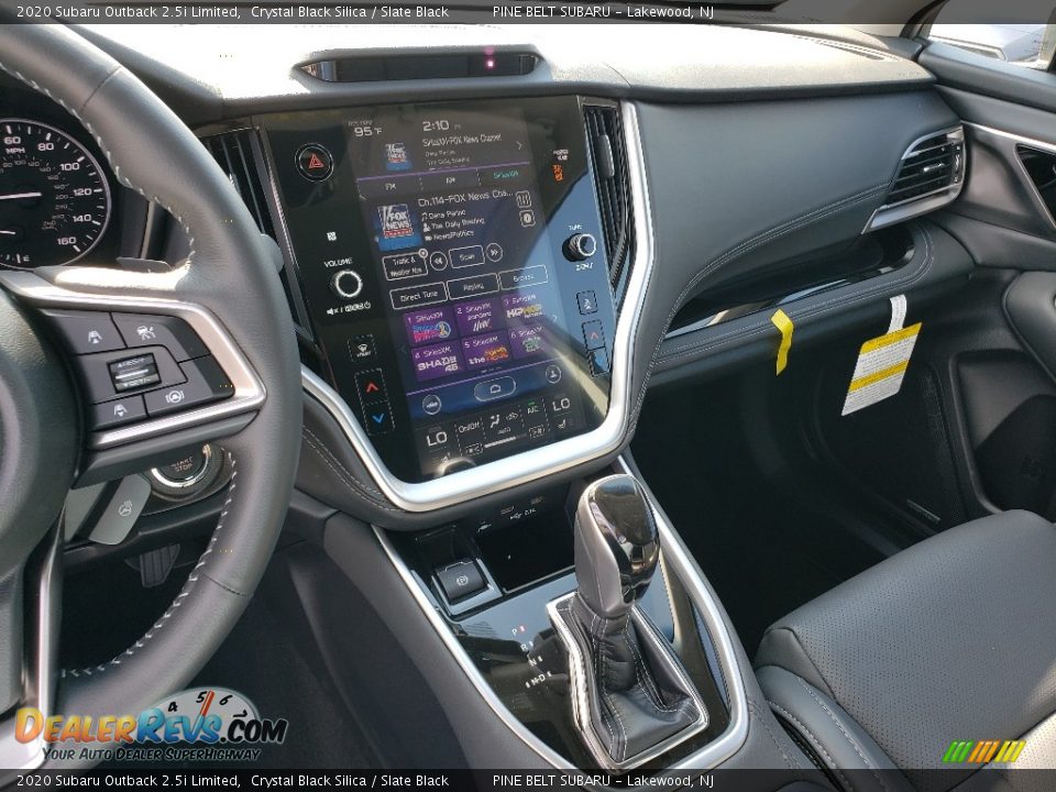 2020 Subaru Outback 2.5i Limited Crystal Black Silica / Slate Black Photo #10