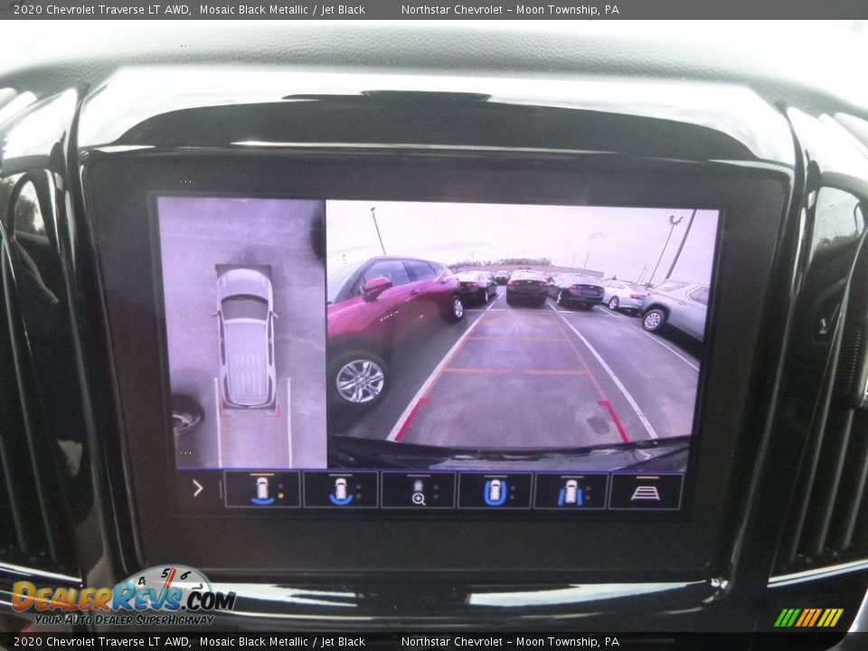 2020 Chevrolet Traverse LT AWD Mosaic Black Metallic / Jet Black Photo #19