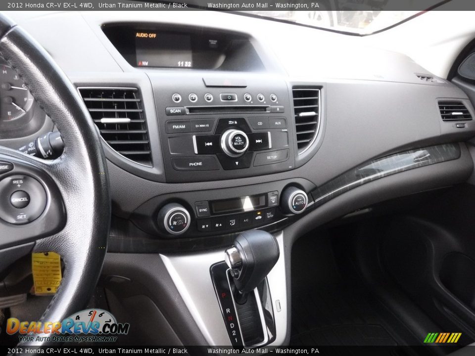 2012 Honda CR-V EX-L 4WD Urban Titanium Metallic / Black Photo #17