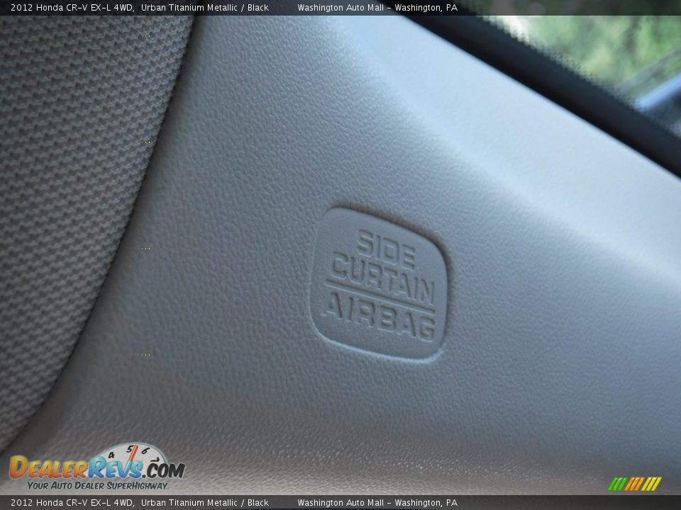 2012 Honda CR-V EX-L 4WD Urban Titanium Metallic / Black Photo #21