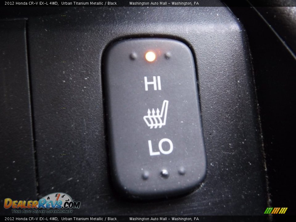 2012 Honda CR-V EX-L 4WD Urban Titanium Metallic / Black Photo #22