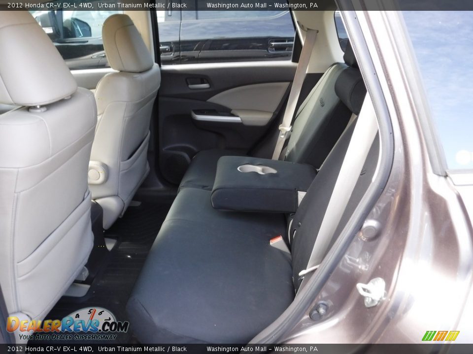 2012 Honda CR-V EX-L 4WD Urban Titanium Metallic / Black Photo #23