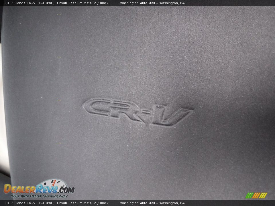 2012 Honda CR-V EX-L 4WD Urban Titanium Metallic / Black Photo #24