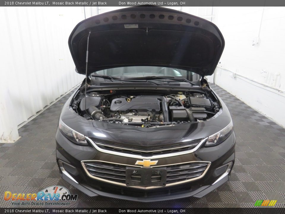 2018 Chevrolet Malibu LT Mosaic Black Metallic / Jet Black Photo #6