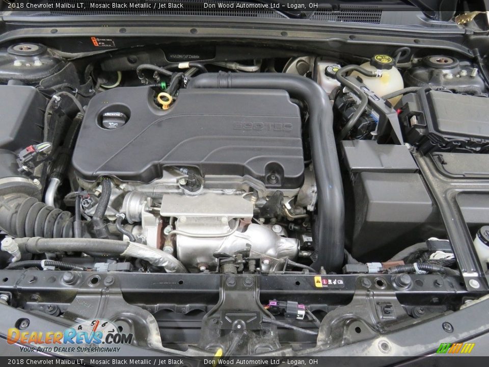 2018 Chevrolet Malibu LT Mosaic Black Metallic / Jet Black Photo #7