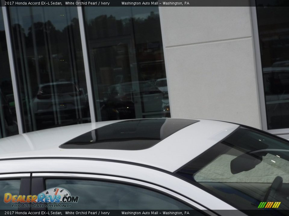 2017 Honda Accord EX-L Sedan White Orchid Pearl / Ivory Photo #3