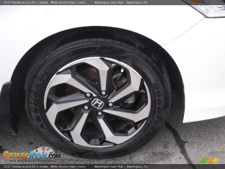 2017 Honda Accord EX-L Sedan White Orchid Pearl / Ivory Photo #4