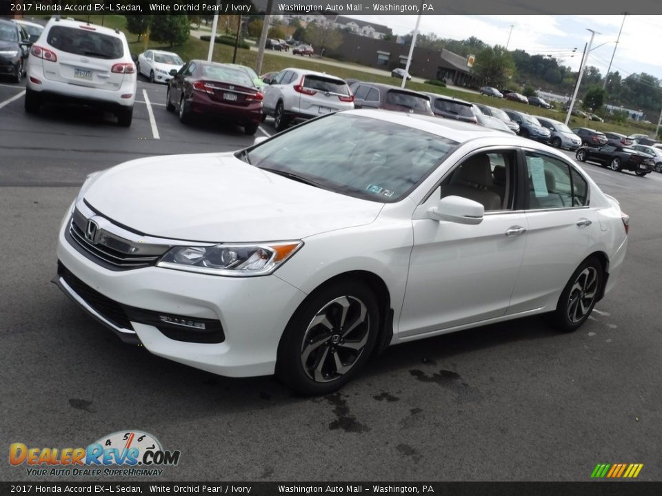 2017 Honda Accord EX-L Sedan White Orchid Pearl / Ivory Photo #6