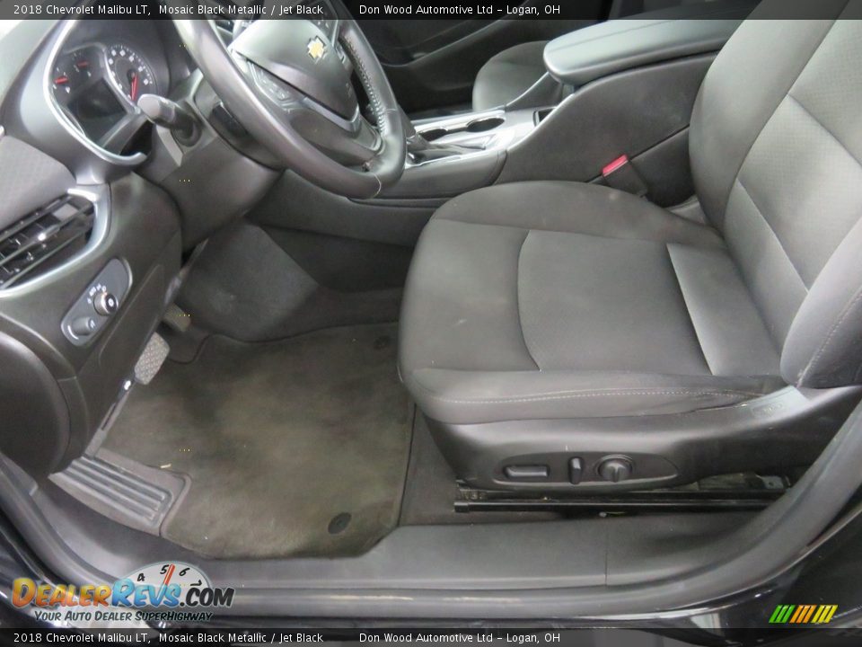 2018 Chevrolet Malibu LT Mosaic Black Metallic / Jet Black Photo #28