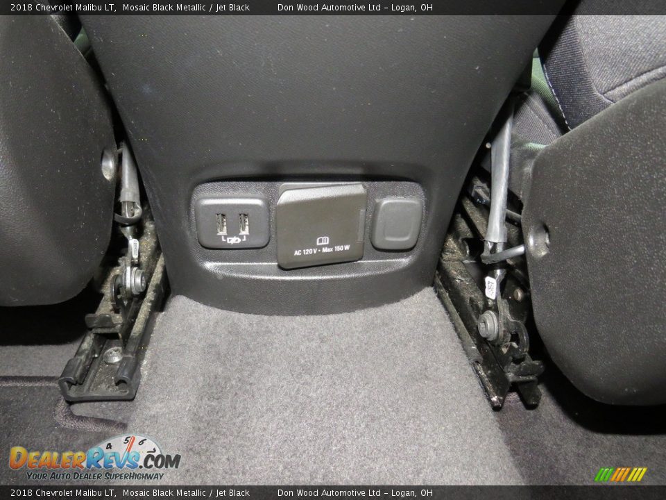 2018 Chevrolet Malibu LT Mosaic Black Metallic / Jet Black Photo #33