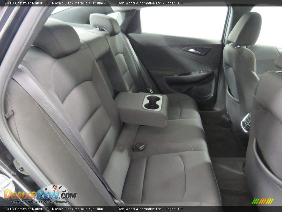2018 Chevrolet Malibu LT Mosaic Black Metallic / Jet Black Photo #36