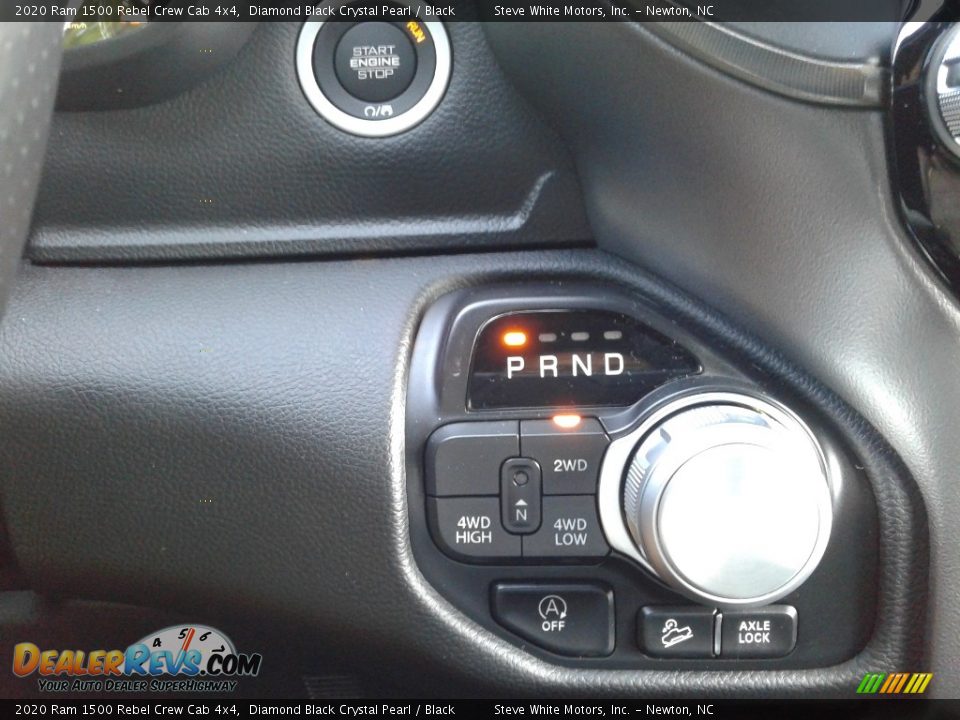 2020 Ram 1500 Rebel Crew Cab 4x4 Diamond Black Crystal Pearl / Black Photo #27