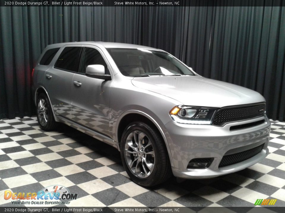 2020 Dodge Durango GT Billet / Light Frost Beige/Black Photo #4