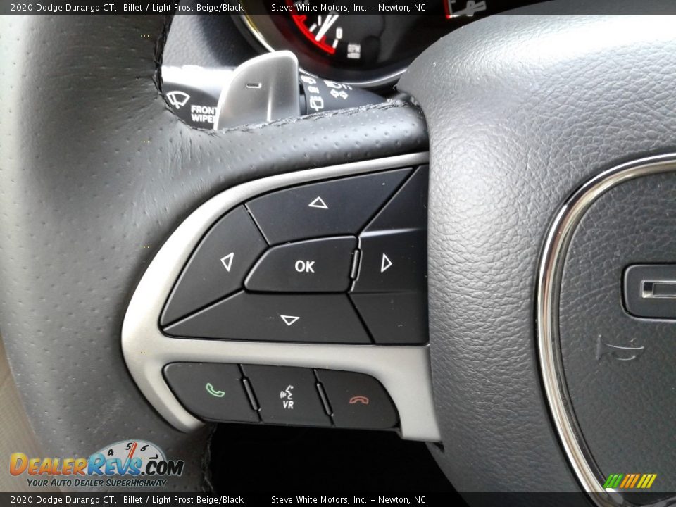 2020 Dodge Durango GT Billet / Light Frost Beige/Black Photo #18
