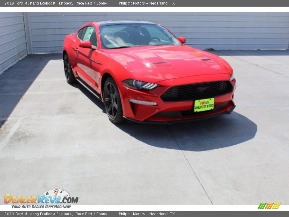 2019 Ford Mustang EcoBoost Fastback Race Red / Ebony Photo #2