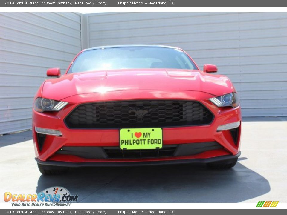 2019 Ford Mustang EcoBoost Fastback Race Red / Ebony Photo #3